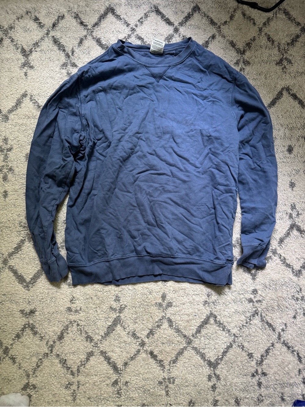 Port and Company Men's Navy Crewneck Sweatshirt